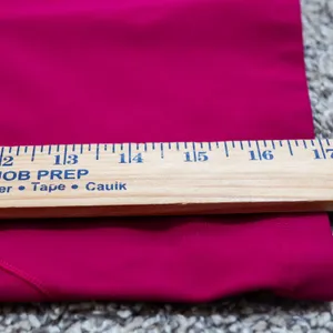 Lululemon Align V-Neck‎ Cropped Long Sleeve Top Magenta Purple Women 2 Gym Yoga thumbnail 9