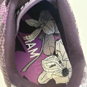 NOBULL Project Magnolia SuperFabric Cross Training Shoes Sz 7 Purple Floral Gym thumbnail 7