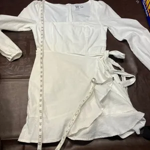 Princess‎ Polly The Villa Mini Dress Womens 8 White Long sleeve Preppy summer thumbnail 15