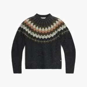 NWT!! ROYAL ROBBINS Rockcraft Merino Wool Fair Isle Crew Neck Sweater Small thumbnail 10