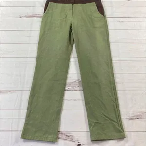 What Goes Around Comes Around Womens Green Tempest Straight Leg Overalls Medium thumbnail 12