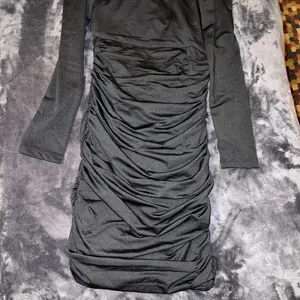 Princess Polly Santanna Mini Dress in Black Size 2 New with tag thumbnail 12