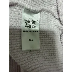 Boys Lie Waffle Weave Hooded Sweatshirt Light Purple‎ Size Os thumbnail 12