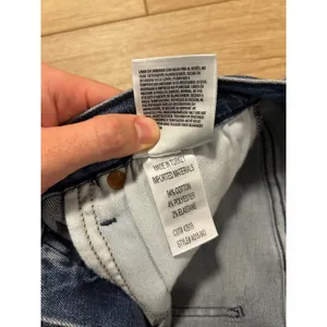 AGOLDE Sophie High Rise Skinny Distressed Jeans Medium Blue A018-843 Size 26 thumbnail 5