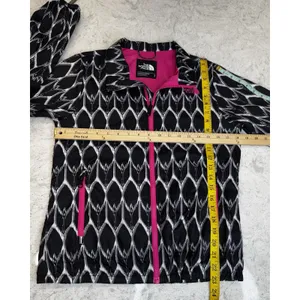 The North Face Windbreaker Jacket Sz‎ Small Full Zip Lightweight Python Graphic thumbnail 10