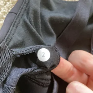 LULULEMON Both Ways Sports Bra Black Size 2 Medium Support Run Train thumbnail 6