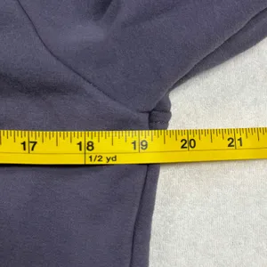Athleta Women’s Pullover Hoodie Size Small Purple Fleece Zip Pockets Athleisure thumbnail 6
