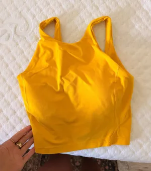 L u lu Workout top Yellow Size 2 thumbnail 1