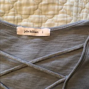Julie billiart large tee grey blue thumbnail 2