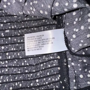 NEW A New Day Black and Tan Polka Dot Blouse thumbnail 12