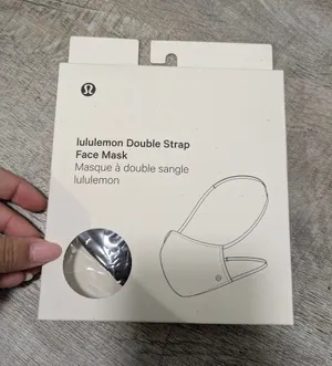 NWT Lululemon Double Strap Face Mask thumbnail 1
