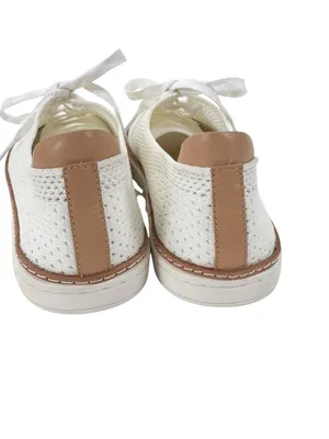 NWT UGG Pinkett Lace-Up HyperWeave Casual Knit Sneaker White Ivory Size 8 thumbnail 8