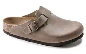 Birkenstock Boston Oiled Leather Tobacco Brown thumbnail 1