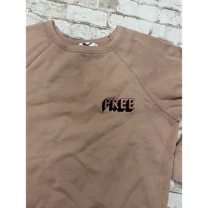 Wilfred Free Womens Sweater Size X-Small Logo‎ Brown Pullover Knit Sweatshirt thumbnail 2