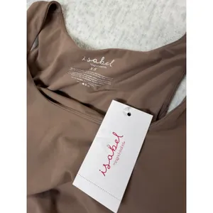 Isabel Maternity Side Slit Midi Active Dress Taupe‎ Brown XS 029-05-2364 thumbnail 3