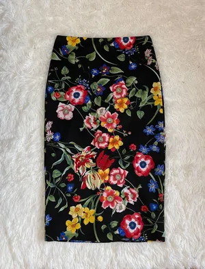 New York & Co. Floral Pencil Skirt thumbnail 1