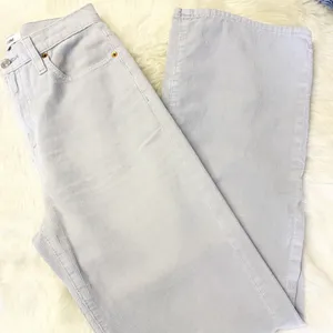 RE/DONE Wide Leg Corduroy Pants – Size 25 – Washed Slate – High Rise thumbnail 3