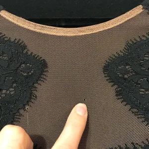 For Love & Lemons Black Lace Bodycon Ilusion Dress Womens XS Cocktail Mini thumbnail 6