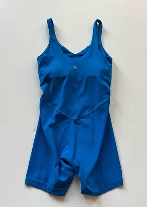 lululemon athletica Align Onesie 8” Poolside -Size 4 thumbnail 2
