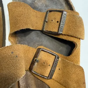 Birkenstock Arizona Suede Brown Sandals Vintage Sz 39 (8-8.5) Women's thumbnail 2
