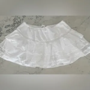 New Abercrombie & Fitch High Rise Drop Waist Mini Skort Skirt Large MSRP $70 thumbnail 10