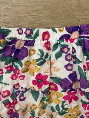 Petal & Pup Kari Halter Crop Top & Maxi Skirt, Floral, Size XL, NWOT Display thumbnail 11