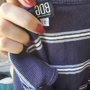 BDG urban outfitters stripped cropped polo shirt thumbnail 4