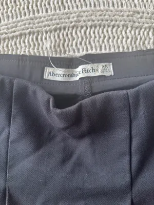 Abercrombie NWOT black pleated mini skirt XS thumbnail 3