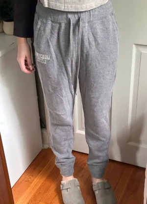 abercrombie and fitch fleece sweatpants thumbnail 1