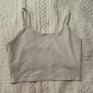 White Athletic Tank Size XS thumbnail 1