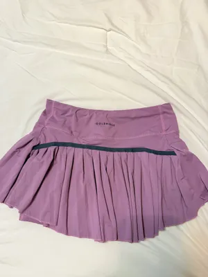 Gold Hinge Skirt Large Purple thumbnail 3