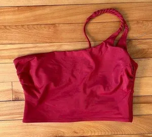 Shade & Shore Red Bikini Top L thumbnail 1