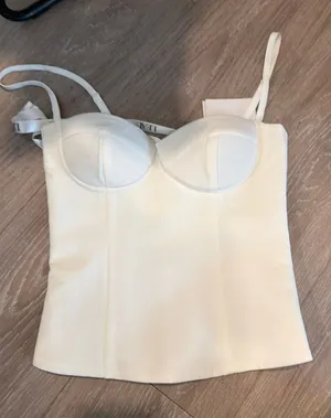leau top White Size XS thumbnail 1