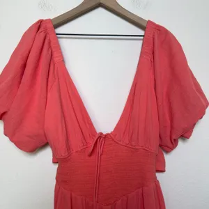 NEW Free People Women Perfect Day‎ Mini Dress Large Pink Corset Lace Party Event thumbnail 6