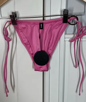 SU78 summer of‎ 78 elodie pink bikini bottom size small new cheeky sexy booty thumbnail 1