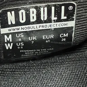 NOBULL Black Running Training Shoes Lace Up Athletic Sneakers unisex women 9.5 thumbnail 8