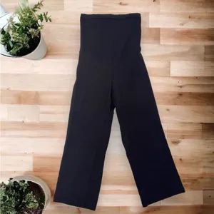 Motherhood Maternity | Black Capri Pants Stretch‎ Comfort Waistband Size Small thumbnail 2