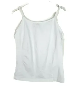 NWT Shapermint Empetua Scoop Neck Cami Top White Size Large L NEW thumbnail 6