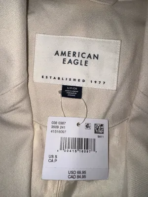 American Eagle Cropped Blazer thumbnail 2