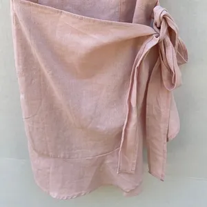 Princess Polly Womens Size 2 cottage hill pink wrap front mini dress thumbnail 7