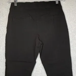 Maurices Pull On Dress Pants Women's‎ Sz M Black Slim Leg Stretch Workwear EUC thumbnail 4