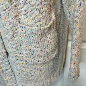 SHEIN Rainbow Popcorn Long Cardigan thumbnail 4