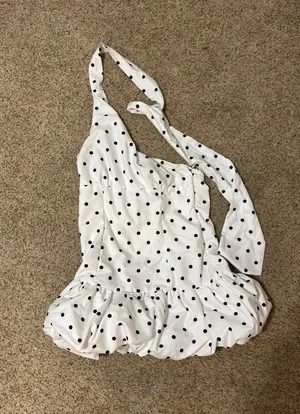 SheIn poka dot dress thumbnail 1