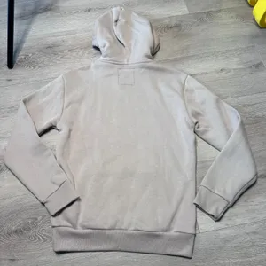 Hollister Womens XS Taupe Beige Oversized‎ Fleece Pullover Hoodie NWT thumbnail 5