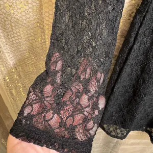 Urban Outfitters Silence + Noise Bella Black Lace Key-Hole Mini Dress Small NWOT thumbnail 5