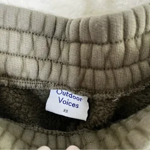 Outdoor Voices‎ Green Nimbus Sweatpants Womens Pants Size XS thumbnail 4