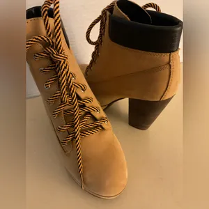 Steve Madden Women's chestnut brown platform Chelsea heel boots size 7 thumbnail 11