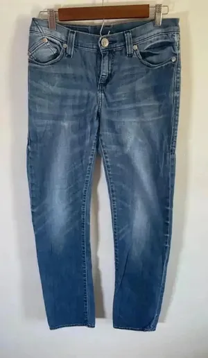 Women's Rock‎ & Republic Jeans Size 8 Blue Berlin EUC! thumbnail 1