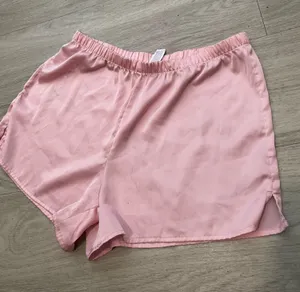 stars above Light Pink Elastic-Waist Lounge Shorts thumbnail 1