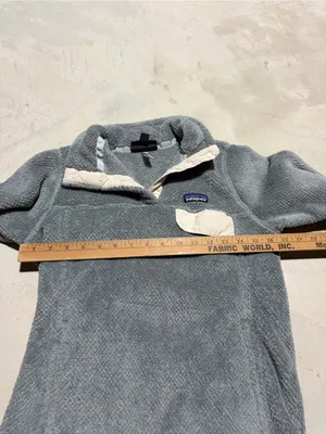 Patagonia retool snap T Women's Gray Fleece Pullover Sweater small thumbnail 2